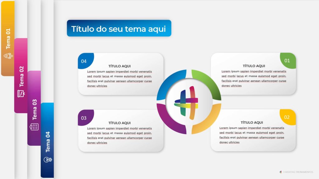 Apresentações em PowerPoint - Saia do Zero em Apresentações 21 Slide desafio