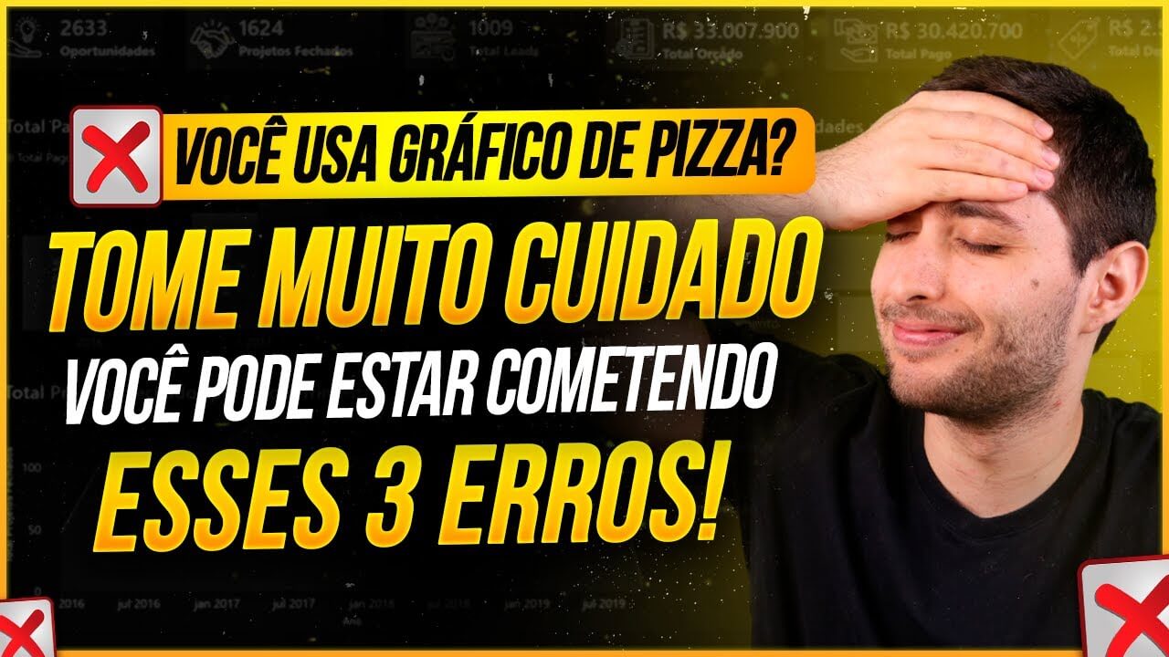 Erros no Gráfico de Pizza no Power BI – Não Cometa Esses Erros!