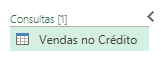 Nomeando a consulta no Power Query