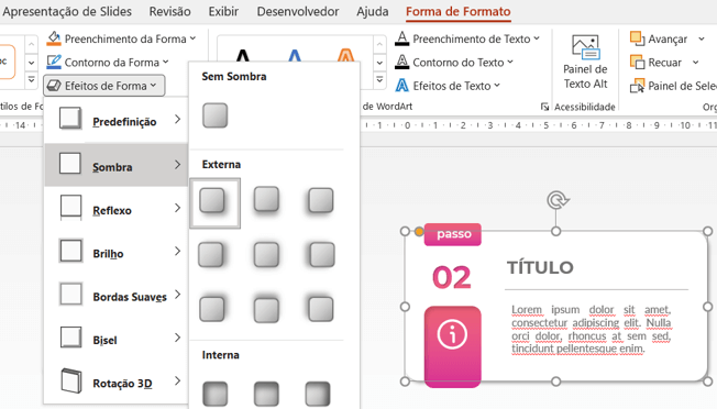 Apresentação em Tópicos no PowerPoint - 3 Formas Inéditas 12 Apresentação em Tópicos no PowerPoint