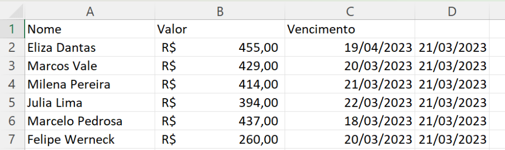 data sempre atual