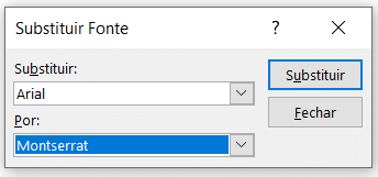 Alterar a Fonte de Toda a Apresentação