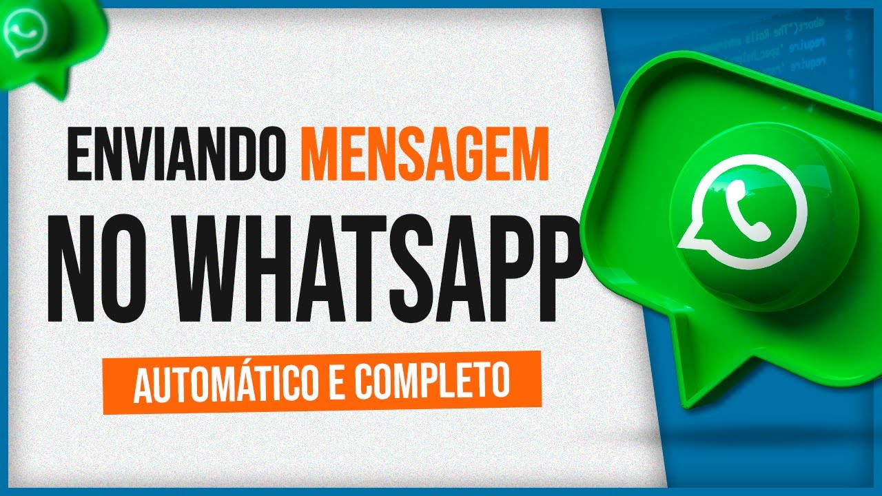 Envio Automático de Mensagem no WhatsApp Usando o Python
