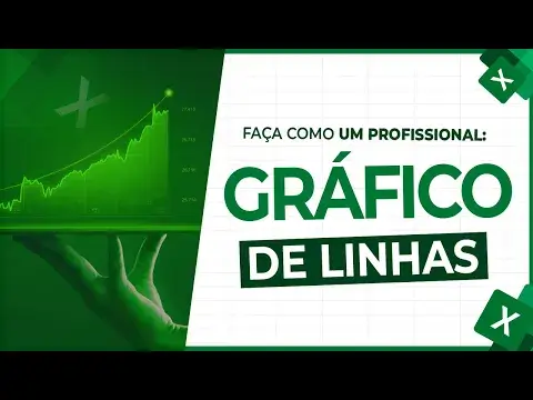 Gráfico de Linha no Excel – Crie um Gráfico Profissional