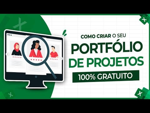 Portfólio de Projetos em Excel – Mostre seus Dashboards em um Site