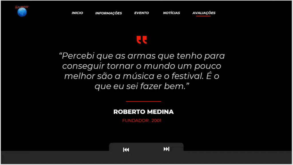 Visual do Rock in Rio