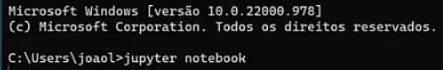 Forma Alternativa de Instalar o Jupyter