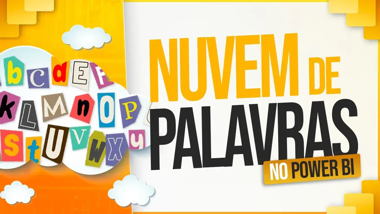 Nuvem de Palavras no Power BI: Guia Completo para Iniciantes