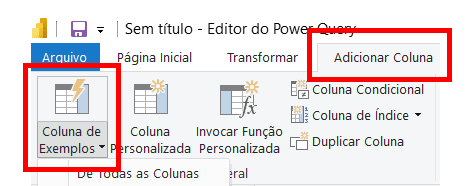 Exercícios de Power Query 