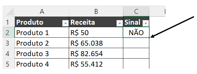 Replicando a função.