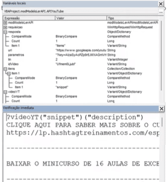 Análise de Dados do YouTube com VBA