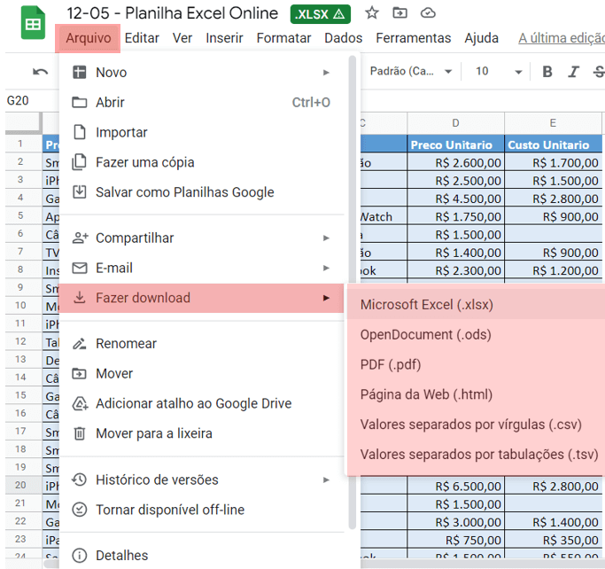 Excel online: como usar para criar e editar planilhas grátis