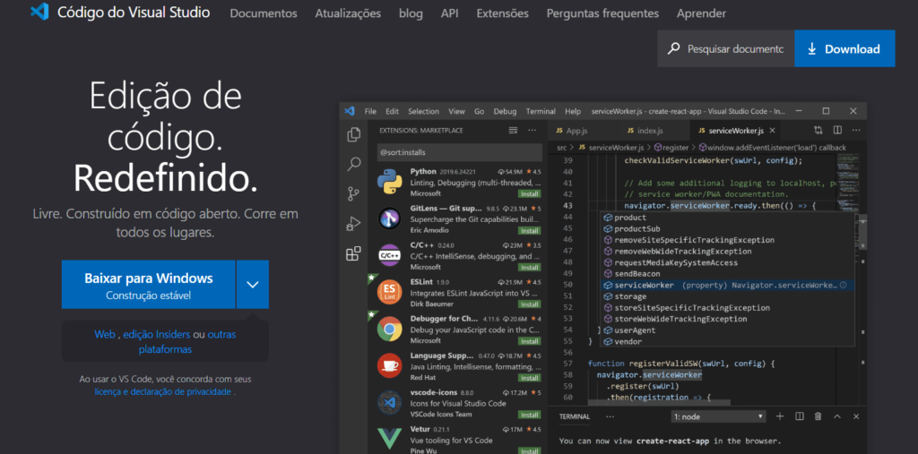 Como Instalar o VS Code