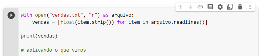 Códigos de uma Linha em Python