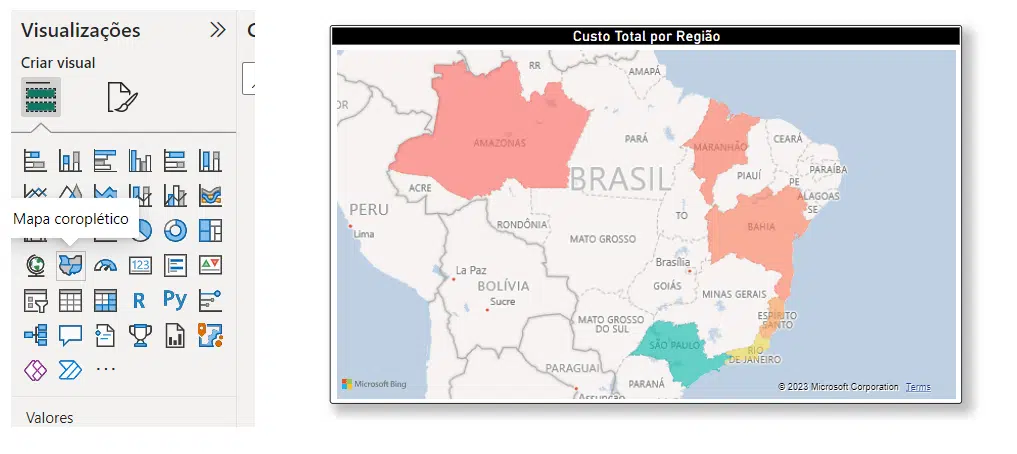 Como Escolher Gráficos no Power BI