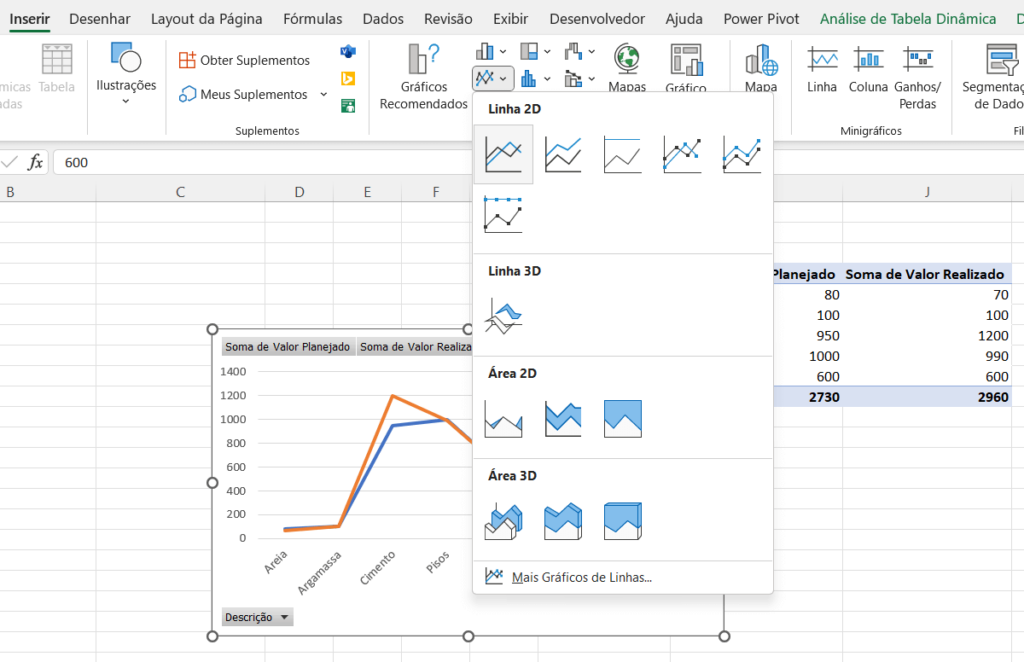 Planilha de Orçamento Automático no Excel