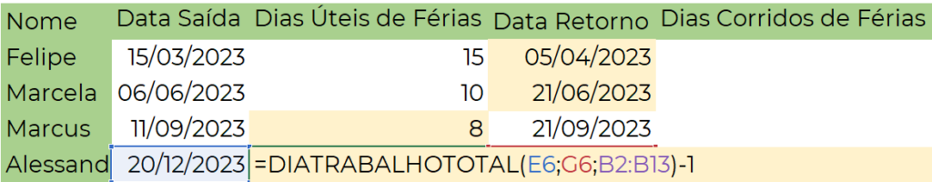 FÓRMULAS EXCEL IDENTIFICANDO FINAIS DE SEMANA/FERIADOS - Excel RAP10 