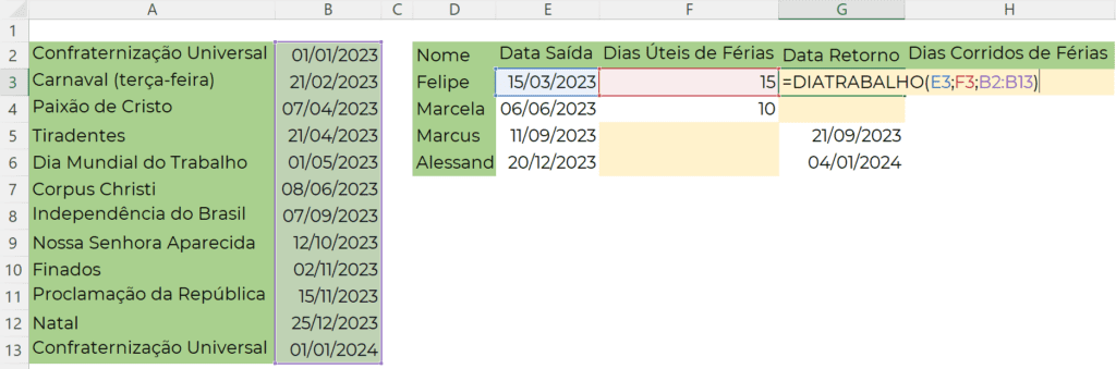 Aprenda a Trabalhar com Dias Ăteis no Excel