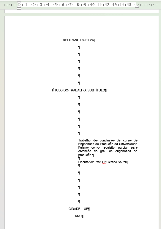 Formate o seu TCC em Dez passos