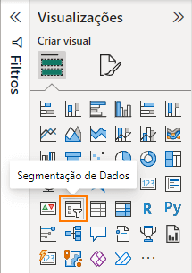 Selecionando a Segmentação de Dados em Visualizações