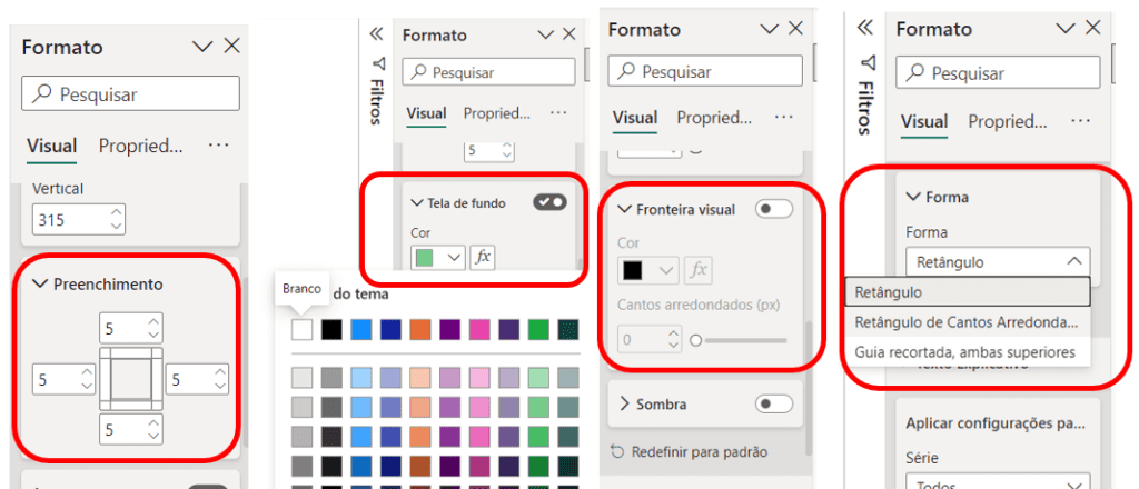 Cartão Inédito do Power BI