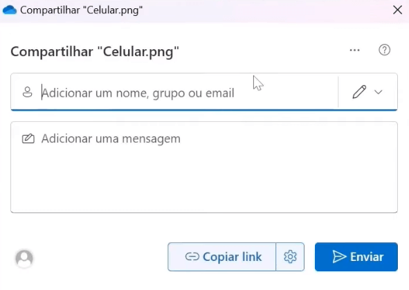 Configurar link da imagem