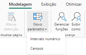 Criar parâmetro