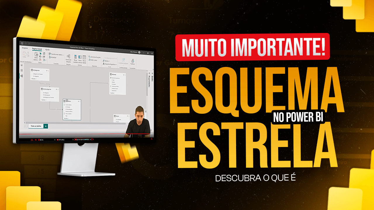 Esquema Estrela no Power BI – O que é e qual a Importância