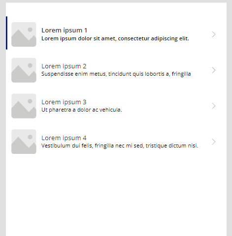 App de Controle de Estoque Power Apps – Começando do Zero! 20 Galeria de Exemplo