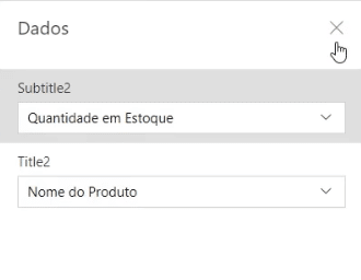 App de Controle de Estoque Power Apps – Começando do Zero! 29 Definindo o title e o subtitle