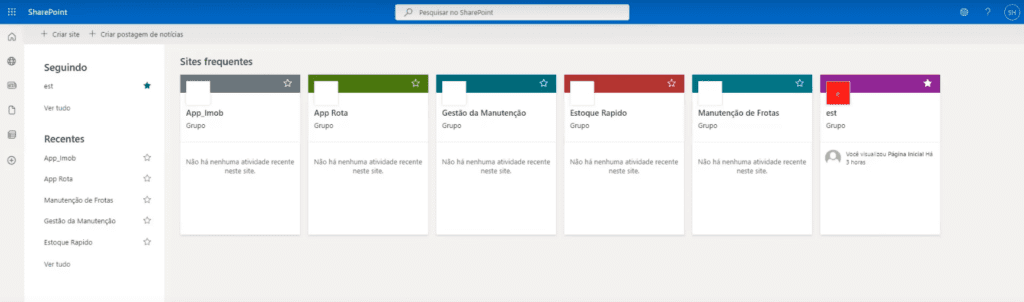 App de Controle de Estoque Power Apps – Começando do Zero! 6 SharePoint