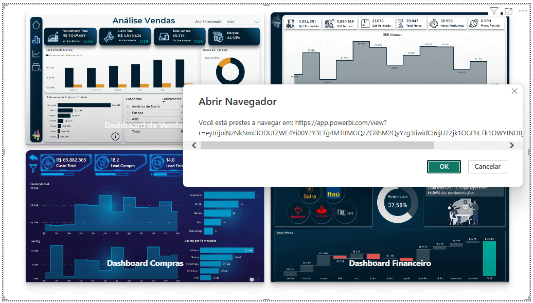 HTML e CSS no Power BI - Menu no Power BI