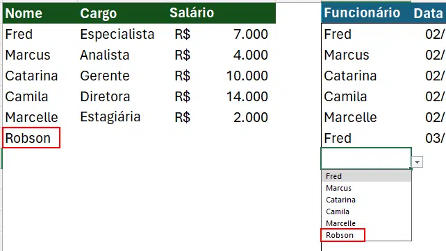 Testando nossa lista