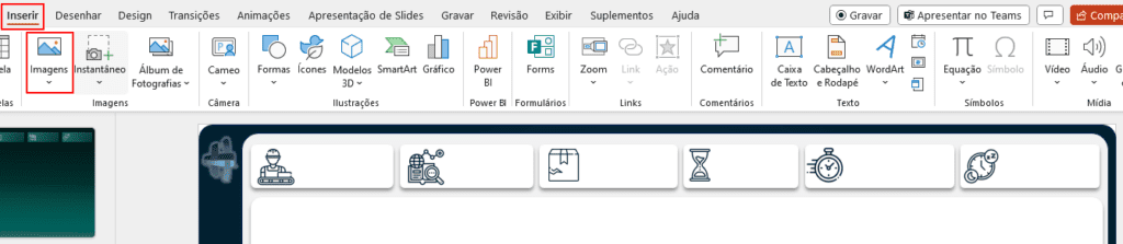 Inserir imagem no Power Point