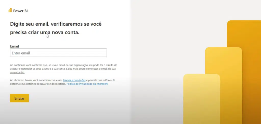 Acesso ao relatório privado