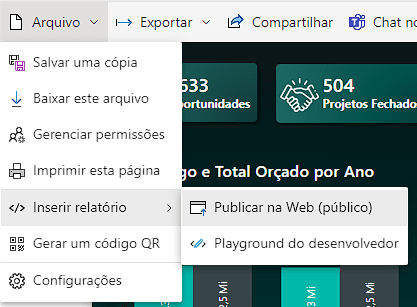 Compartilhar Relatório Power BI de forma gratuita