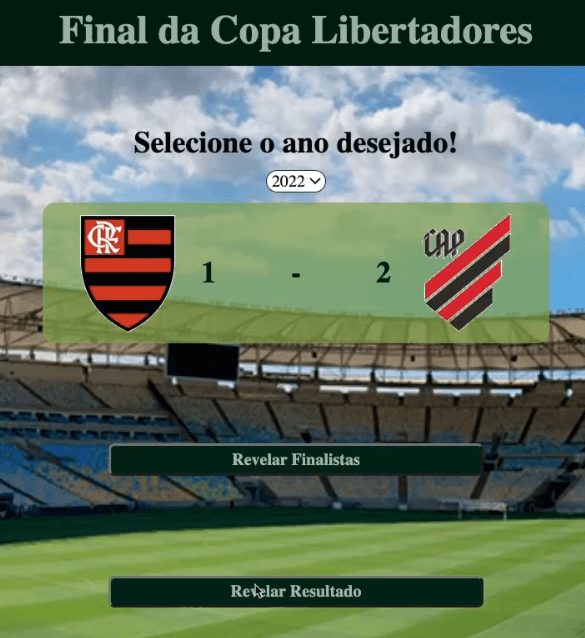 Final da Libertadores 2022 com erro