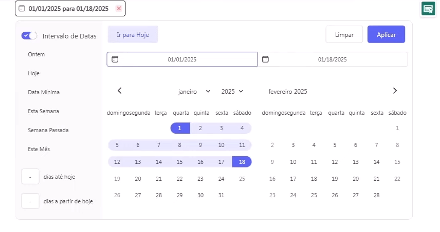 visual do date picker