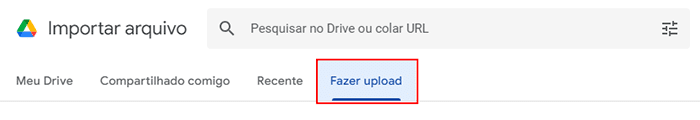 Lista Suspensa Condicionada no Google Planilhas 2 Importando planilha pro Google Planilhas