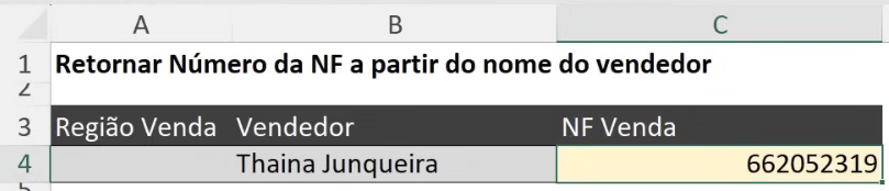 PROCX Com Mais de uma Condição no Excel – Truque Avançado 3 Resultado da PROCX
