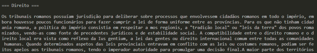 Conteúdo da página