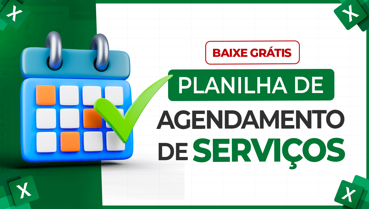 Planilha de Agendamento de Serviços no Excel (Baixe Grátis)