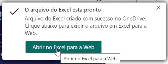 Excel para a Web.
