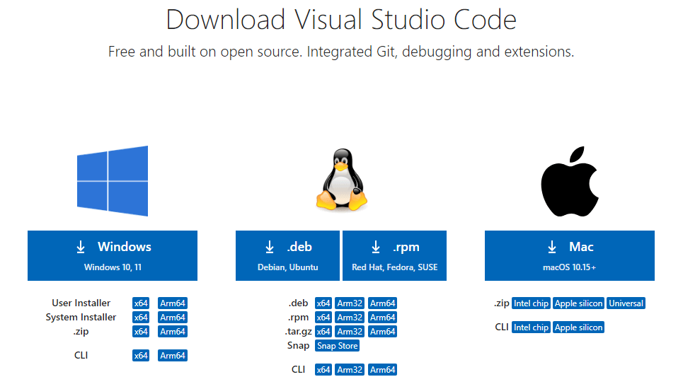 Download VS Code