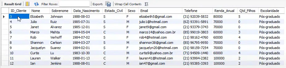 OFFSET no SQL