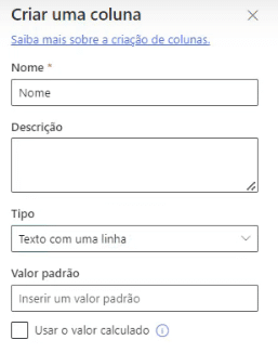 Aplicativo de Cadastro com Selfie – Power Apps 9 Adicionar nome