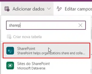 Aplicativo de Cadastro com Selfie – Power Apps 13 Adicionar dados