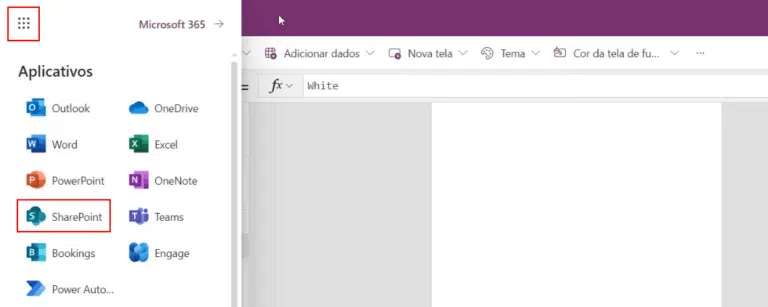 Aplicativo de Cadastro com Selfie – Power Apps 4 Criar Banco de Dados no SharePoint