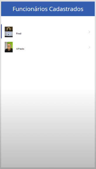Aplicativo de Cadastro com Selfie – Power Apps 58 visualizanodo galeria