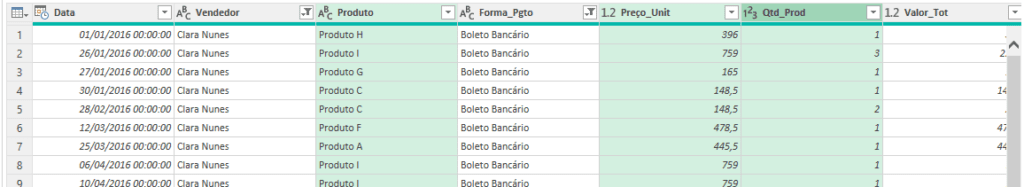 Como Automatizar Tarefas com Power Query no Excel 8 Selecionar Colunas no Power Query